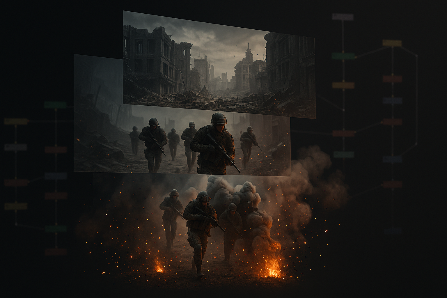 Video Editing Timeline