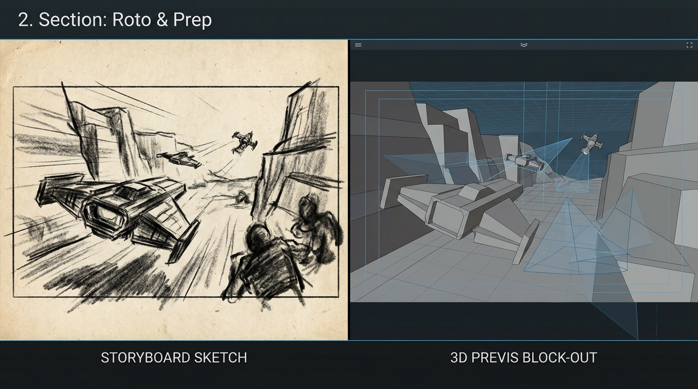 Storyboarding Sketch